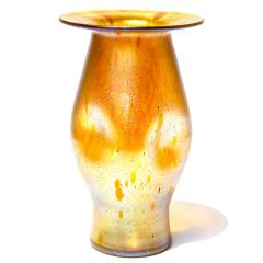  Loetz Loetz Astraea Orange And Gold Vase - 3154532