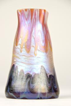  Loetz Loetz Glass Vase PG 358 by Hans Hofstoetter for Paris World Expo Bohemia 1900 - 3484124