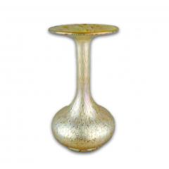  Loetz Loetz Vase Gold Violet Iridescent Glass Intricate Oil Spot Pattern - 4310731