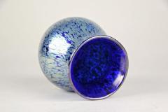  Loetz Loetz Witwe Art Nouveau Glass Vase Decor Cobalt Papillon Bohemia circa 1903 - 3524981