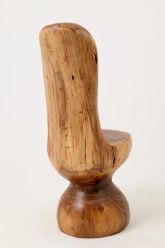  Logniture Chair Carved From Single Piece of Walnut Wood Log Furniture Logniture - 4599984