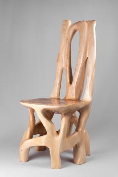  Logniture Chair Functional sculpture Carved From Single Piece of Wood - 3320069