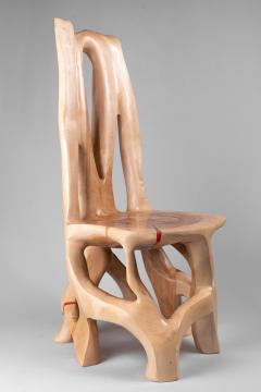  Logniture Chair Functional sculpture Carved From Single Piece of Wood - 3320070