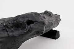  Logniture Charred Solid Wood Bench by Logniture Organic Modern Sculptural Seat - 4256846