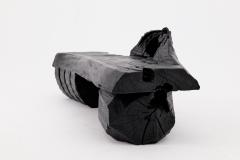  Logniture Charred Solid Wood Bench by Logniture Organic Modern Sculptural Seat - 4256856