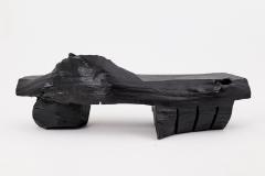  Logniture Charred Solid Wood Bench by Logniture Organic Modern Sculptural Seat - 4256859