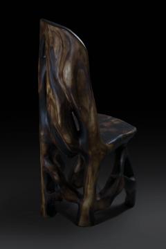  Logniture Daba Chair Functional Sculpture Carved From Single Piece of Wood - 3287168