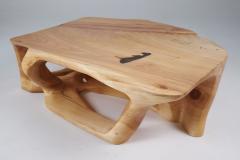  Logniture Domus Solid Wood Sculptural Coffee Table Contemporary Design Logniture - 4113010