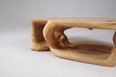  Logniture Domus Solid Wood Sculptural Coffee Table Contemporary Design Logniture - 4113012