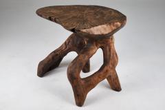  Logniture Domus Solid Wood Sculptural Side Table Original Contemporary Design Logniture - 3651901