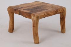  Logniture Jownik Square Burl Table Rustic Balance in Solid Wood - 4449692