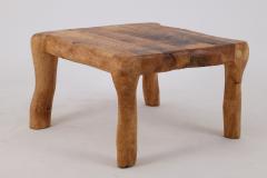 Logniture Jownik Square Burl Table Rustic Balance in Solid Wood - 4449696