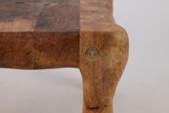  Logniture Jownik Square Burl Table Rustic Balance in Solid Wood - 4449697