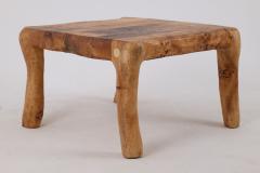  Logniture Jownik Square Burl Table Rustic Balance in Solid Wood - 4449698