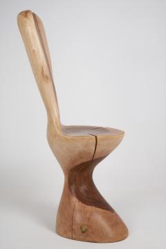  Logniture Leszy Hand Carved Walnut Chair - 4449656