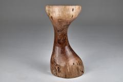  Logniture Leszy Solid Wood Sculptural Side Table Original 1 1 Log Carving - 3593281