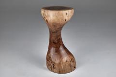  Logniture Leszy Solid Wood Sculptural Side Table Original 1 1 Log Carving - 3593282