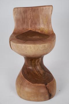  Logniture Logniture Carved Chair From Single Piece of Walnut Wood Log Furniture Unique - 3797646