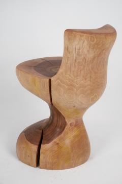  Logniture Logniture Carved Chair From Single Piece of Walnut Wood Log Furniture Unique - 3797647