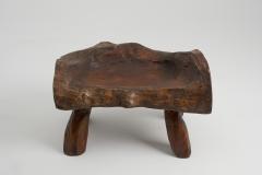  Logniture Logniture Carved Stool From Single Piece of Mulberry Wood Unique Log Furniture - 3812000