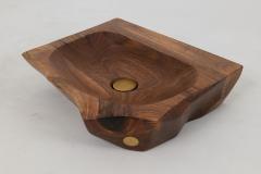  Logniture Logniture Live Edge Wood Bathroom Sink Basin Original Design Handmade - 4042561