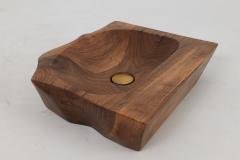  Logniture Logniture Live Edge Wood Bathroom Sink Basin Original Design Handmade - 4042562