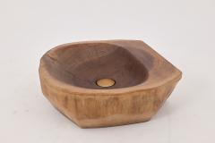  Logniture Logniture Live Edge Wood Bathroom Sink Basin Original Design Handmade - 4257016