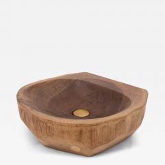  Logniture Logniture Live Edge Wood Bathroom Sink Basin Original Design Handmade - 4257417