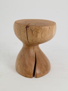  Logniture Logniture Oak Solid Wood Sculptural Side Table Original Contemporary Design - 3930083