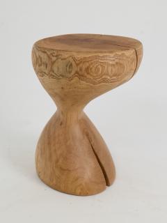  Logniture Logniture Oak Solid Wood Sculptural Side Table Original Contemporary Design - 3930091