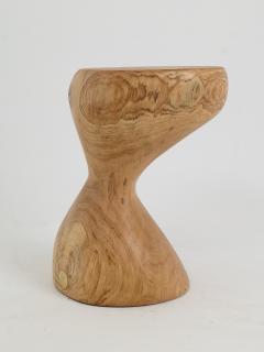  Logniture Logniture Oak Solid Wood Sculptural Side Table Original Contemporary Design - 3930093