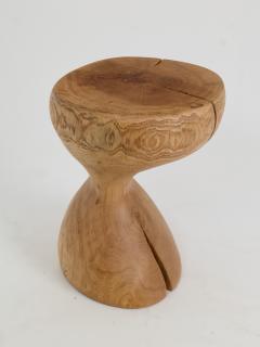  Logniture Logniture Oak Solid Wood Sculptural Side Table Original Contemporary Design - 3930095