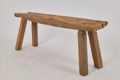  Logniture Logniture Reclaimed Oak Wood Brutalist Bench Natural and Eco Friendly - 4082552