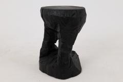  Logniture Logniture Rustic Sculptural Coffee Table Burnt Black Oak Wood Unique - 4104802