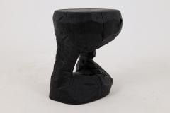  Logniture Logniture Rustic Sculptural Coffee Table Burnt Black Oak Wood Unique - 4104803