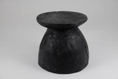  Logniture Logniture Rustic Sculptural Coffee Table Burnt Black Wood Unique - 4116441