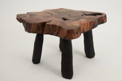  Logniture Logniture Rustic Sculptural Coffee Table Walnut Burnt Black Oak Unique - 3895102