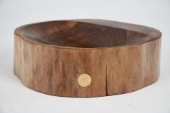  Logniture Logniture Solid Carved Walnut Wood Bathroom Sink Basin Original Handmade Work - 3797657