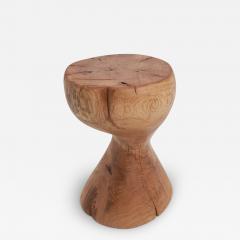  Logniture Logniture Wabi Sabi Oak Solid Wood Sculptural Side Table - 3855065