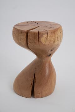  Logniture Logniture Wabi Sabi Oak Solid Wood Sculptural Side Table Original Design - 3849875