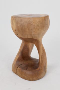  Logniture Logniture Walnut Solid Wood Sculptural Side Table Original Contemporary Design - 4017727