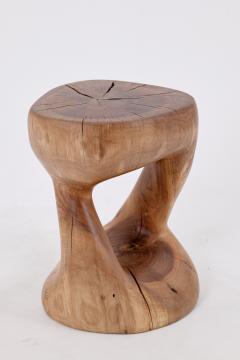  Logniture Logniture Walnut Solid Wood Sculptural Side Table Original Contemporary Design - 4042594