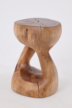  Logniture Logniture Walnut Solid Wood Sculptural Side Table Original Contemporary Design - 4042596