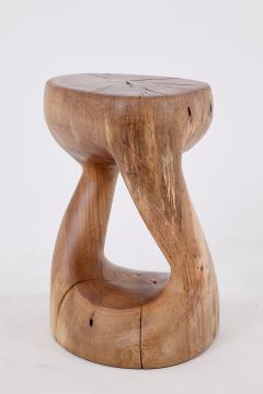  Logniture Logniture Walnut Solid Wood Sculptural Side Table Original Contemporary Design - 4042599