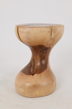  Logniture Logniture Walnut Solid Wood Sculptural Side Table Original Contemporary Design - 4104771