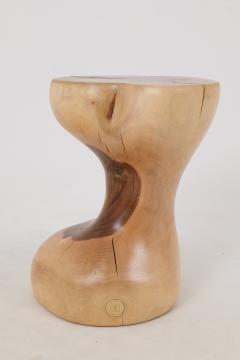  Logniture Logniture Walnut Solid Wood Sculptural Side Table Original Contemporary Design - 4104775