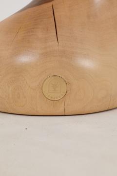  Logniture Logniture Walnut Solid Wood Sculptural Side Table Original Contemporary Design - 4104777