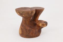  Logniture Logniture Walnut Solid Wood Sculptural Side Table Original Contemporary Design - 4256873