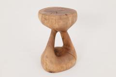 Logniture Logniture Walnut Solid Wood Sculptural Side Table Original Contemporary Design - 4309640