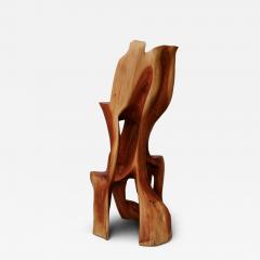  Logniture Makha Solid Wood Sculptural Bar Chair Original Contemporary Design Logniture - 4112006